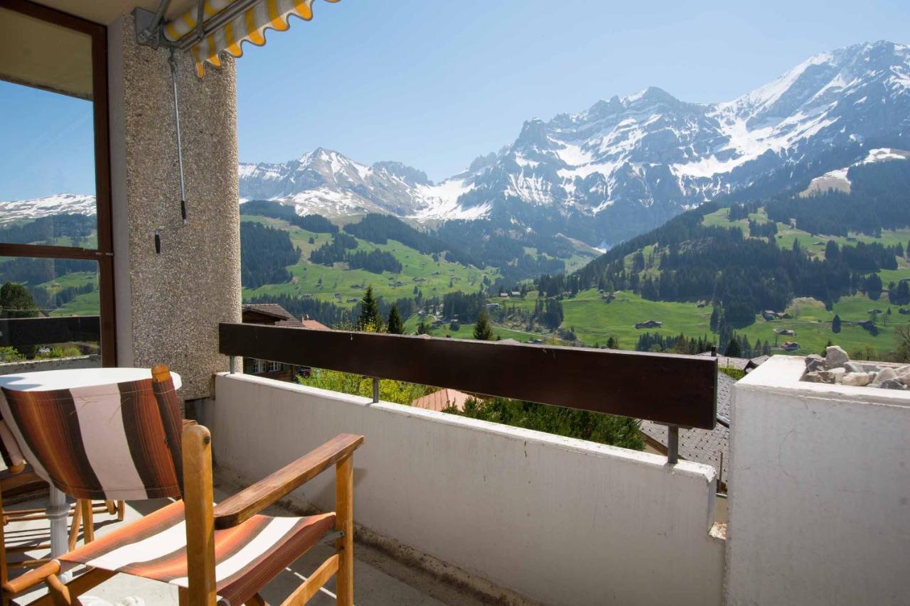 Ferienwohnung Schlegeli Adelboden Buitenkant foto