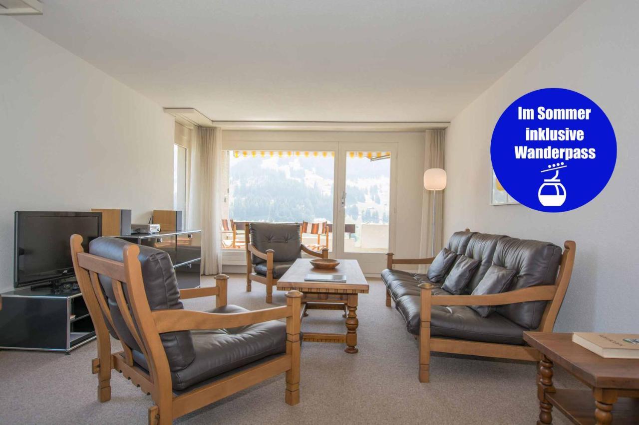 Ferienwohnung Schlegeli Adelboden Buitenkant foto